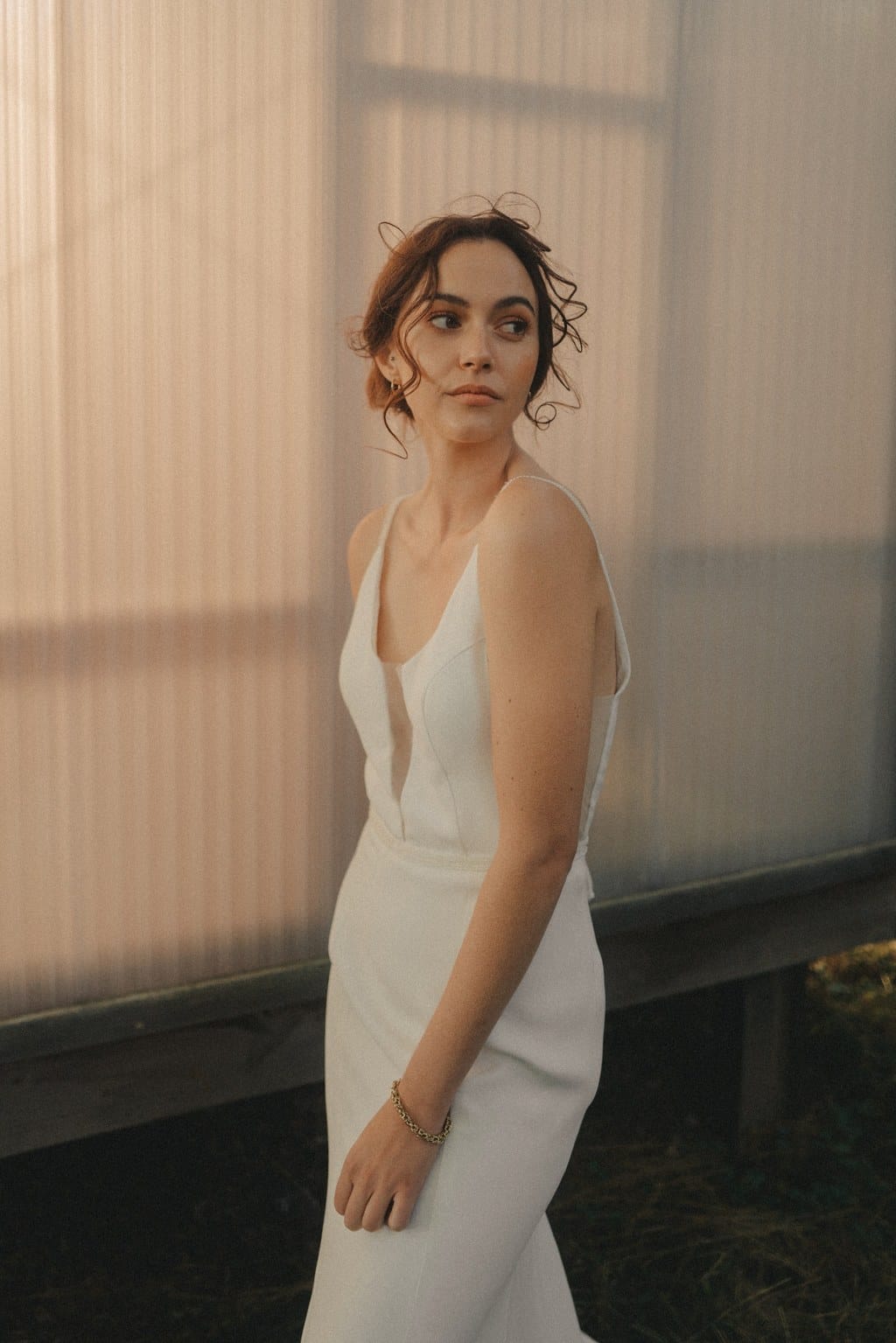 blanche et brune robe de mariee maison maelie mondrian 3