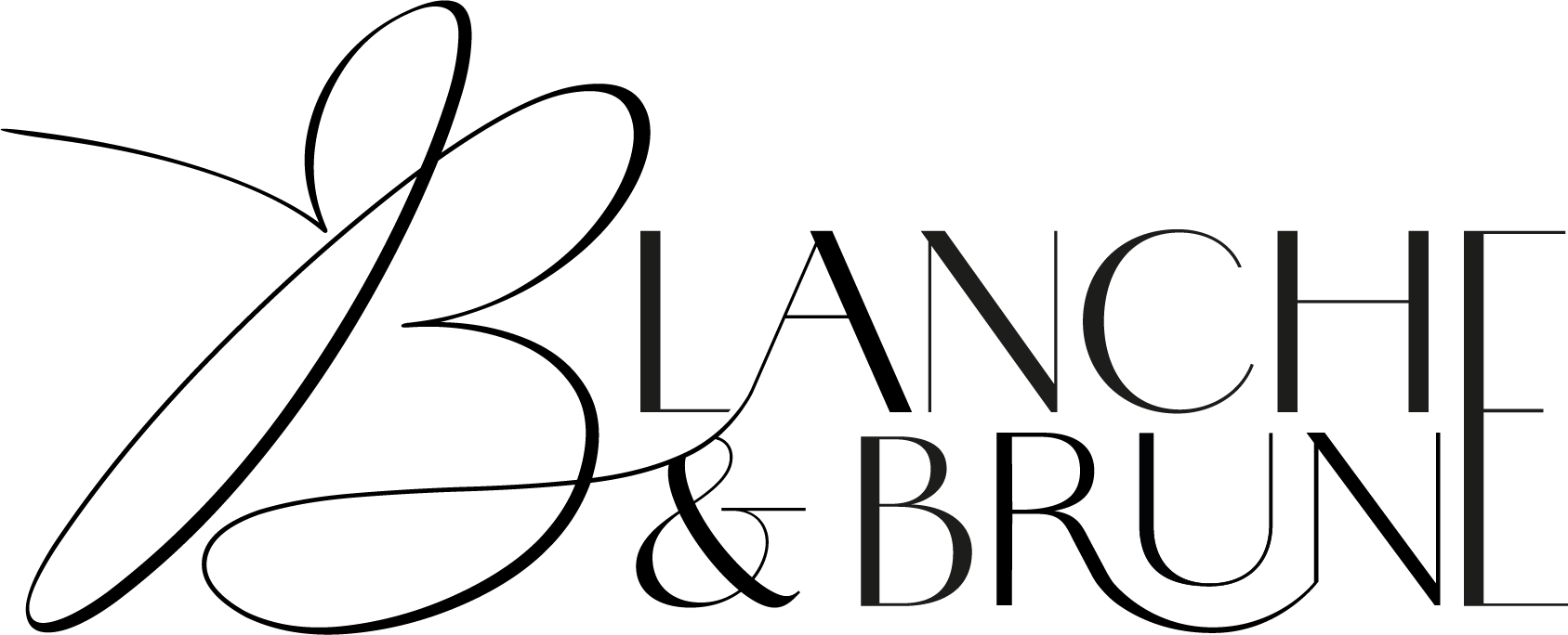 Logo blanche et brune