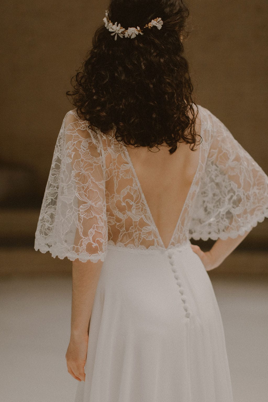 robe de mariée Jade de Atelier Swan en exclusivité chez Blanche & brune : le showroom de robes de mariée de créateurs de seconde main