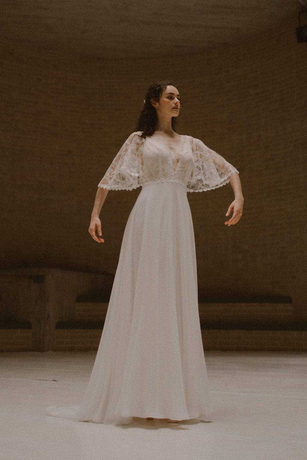 robe de mariée Jade de Atelier Swan en exclusivité chez Blanche & brune : le showroom de robes de mariée de créateurs de seconde main