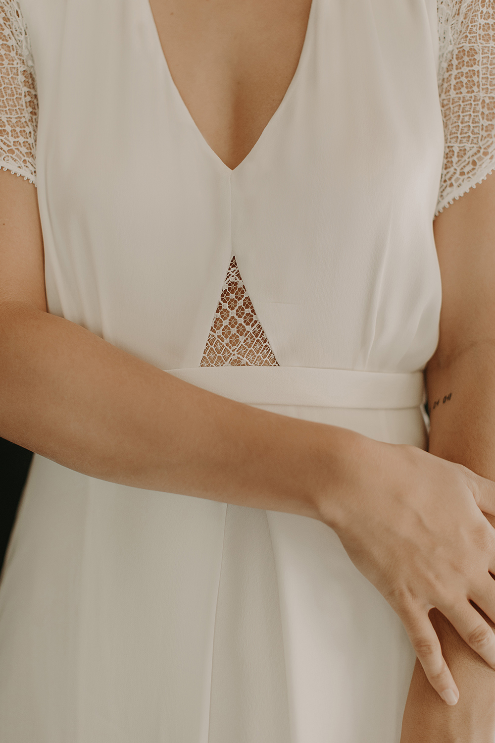 robe de mariée Charlie de Camille Marguet en exclusivité chez Blanche & brune : le showroom de robes de mariée de créateurs de seconde main