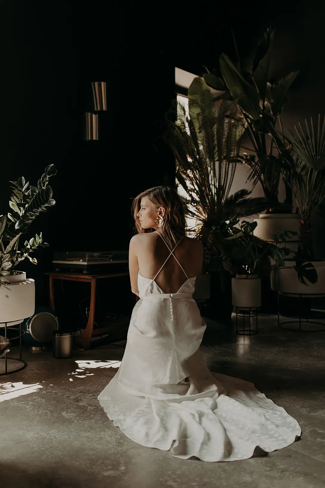 Robe de mariée Daisy de Camille Marguet en exclusivité chez Blanche & brune : le showroom de robes de mariée de créateurs de seconde main