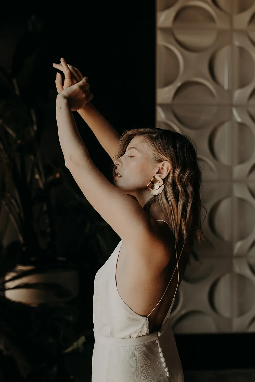 Robe de mariée Daisy de Camille Marguet en exclusivité chez Blanche & brune : le showroom de robes de mariée de créateurs de seconde main