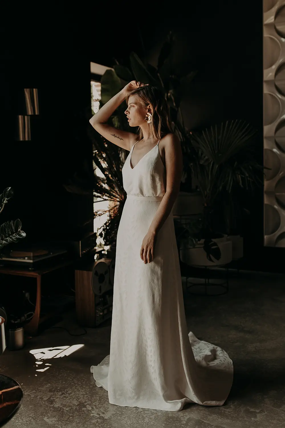 Robe de mariée Daisy de Camille Marguet en exclusivité chez Blanche & brune : le showroom de robes de mariée de créateurs de seconde main
