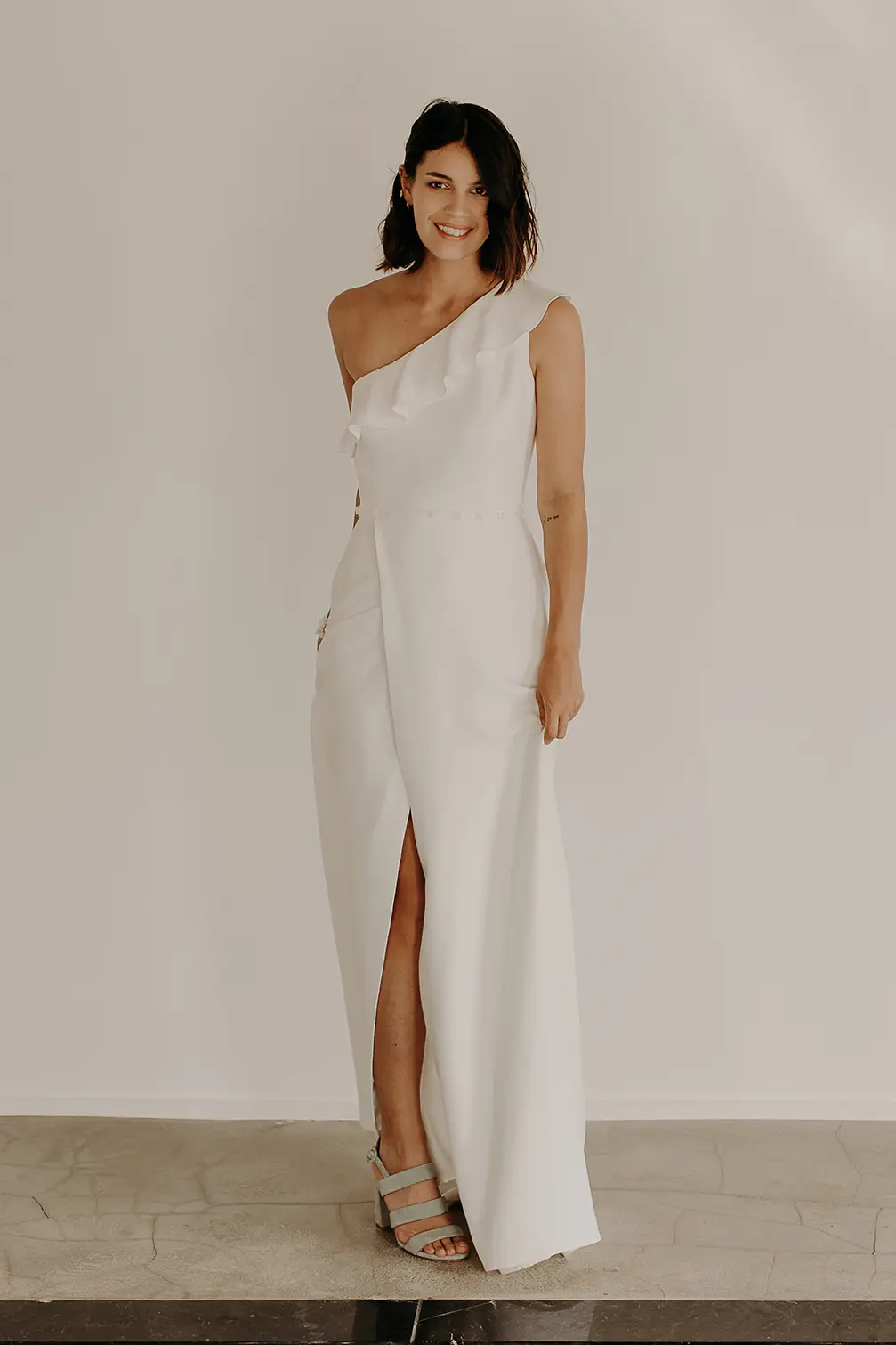 robe de mariée Louisa de Camille Marguet en exclusivité chez Blanche & brune : le showroom de robes de mariée de créateurs de seconde main