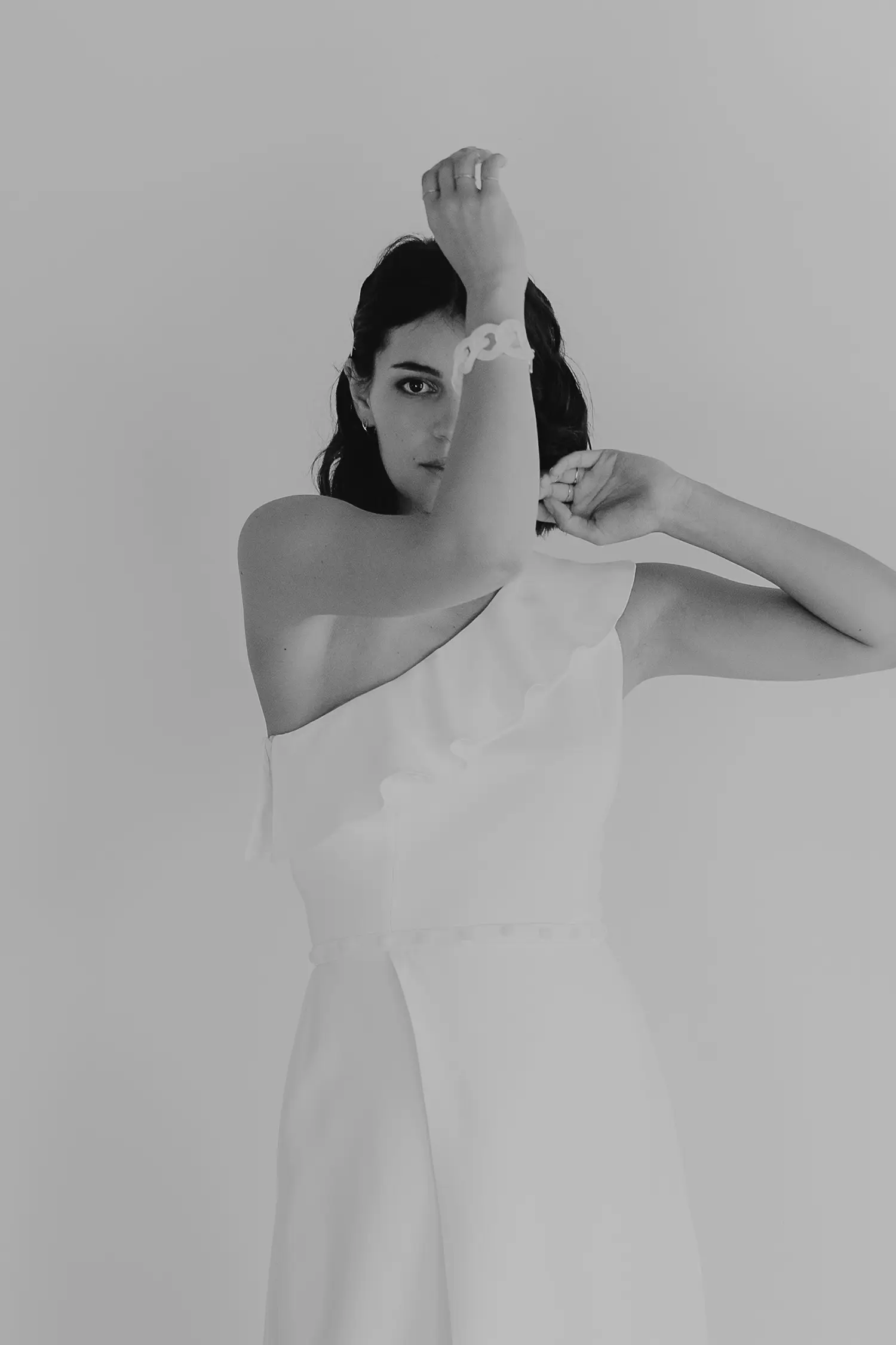 robe de mariée Louisa de Camille Marguet en exclusivité chez Blanche & brune : le showroom de robes de mariée de créateurs de seconde main