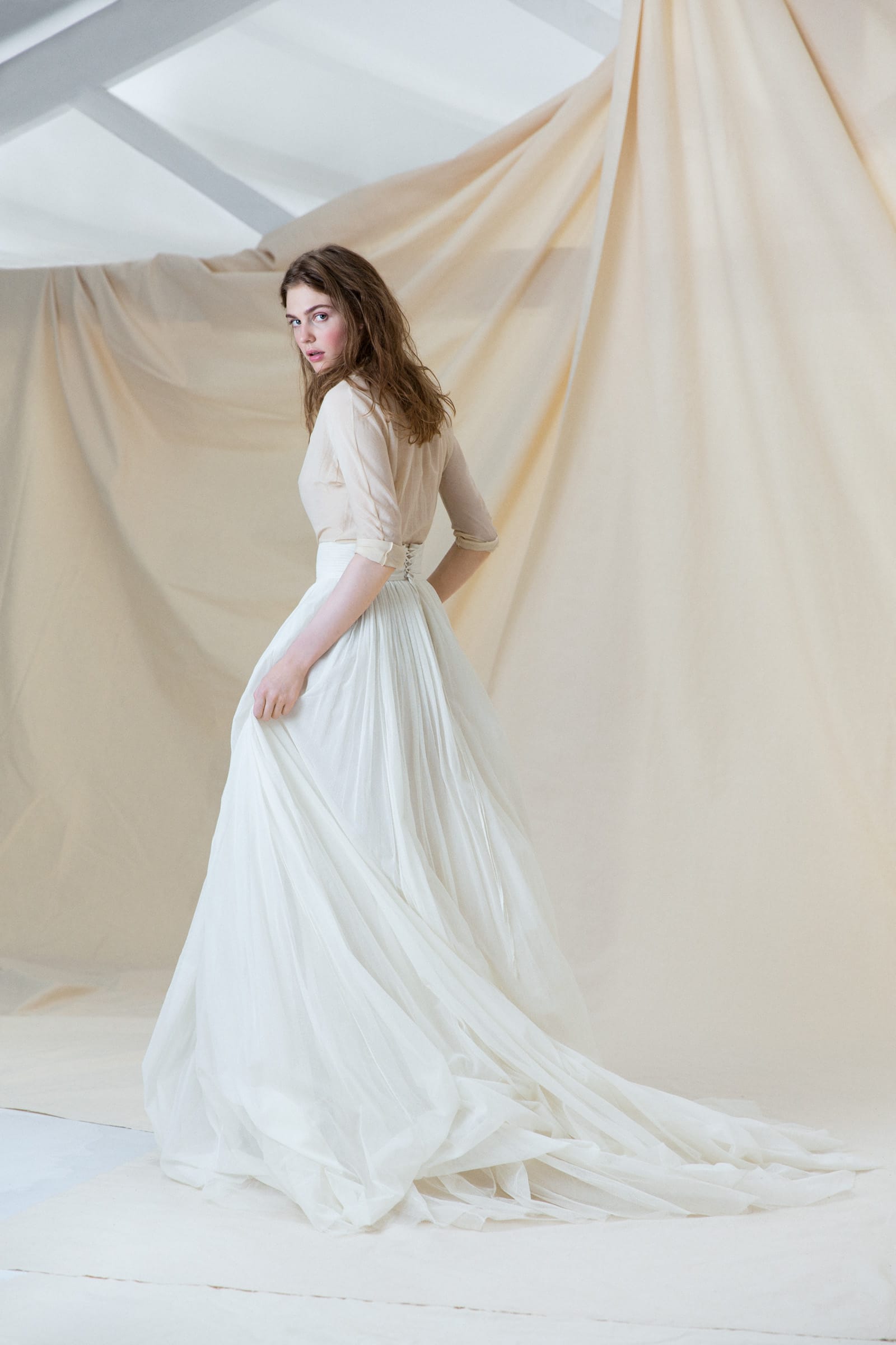 blanche et brune robe de mariee cortana tutu 1