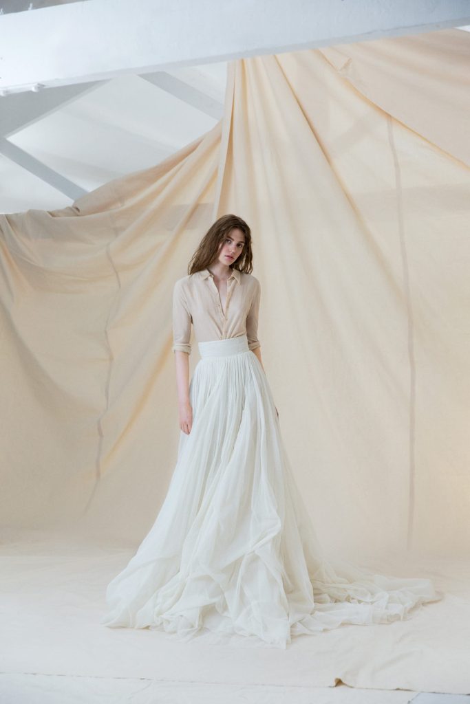 blanche et brune robe de mariee cortana tutu 3