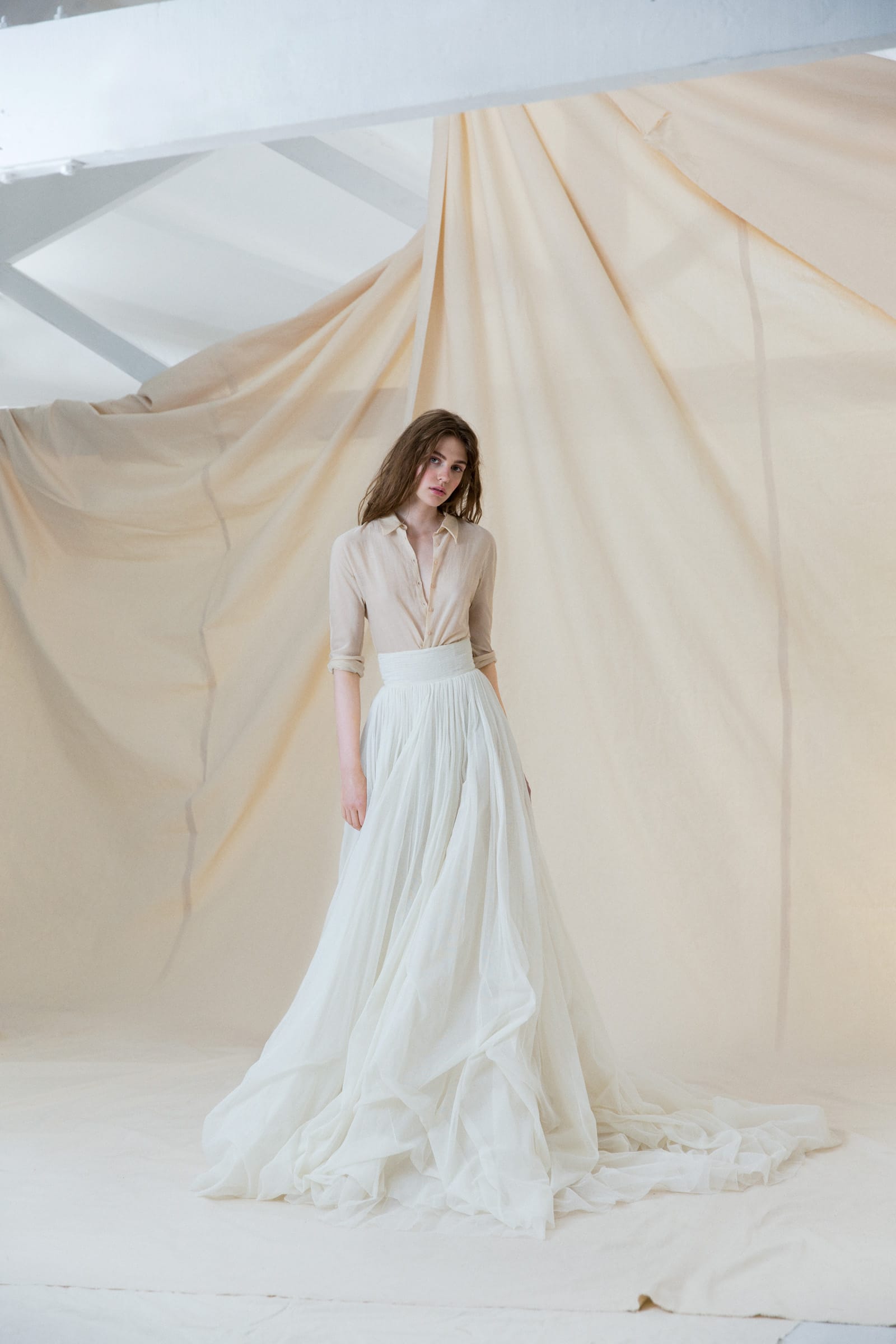 blanche et brune robe de mariee cortana tutu 3